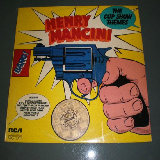 HENRY MANCINI : THE COP SHOW THEMES ( Jazz Vinyl Record LP )