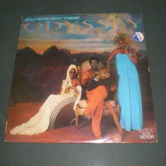 ODYSSEY : HOLLYWOOD PARTY TONIGHT ( Funk Soul Vinyl Record LP )