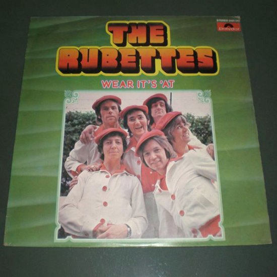THE RUBETTES : WEAR IT'S 'AT ( Pop Rock Vinyl Record LP )