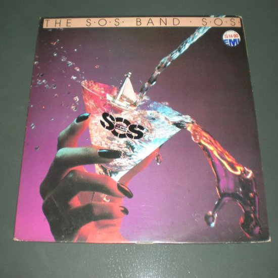 THE S.O.S BAND : S.O.S ( R&B Disco Vinyl Record LP )