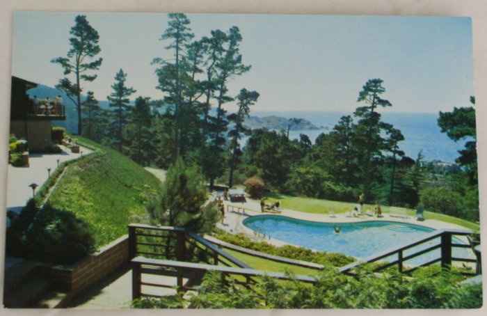 "Highlands Inn" VINTAGE POSTCARD Carmel California