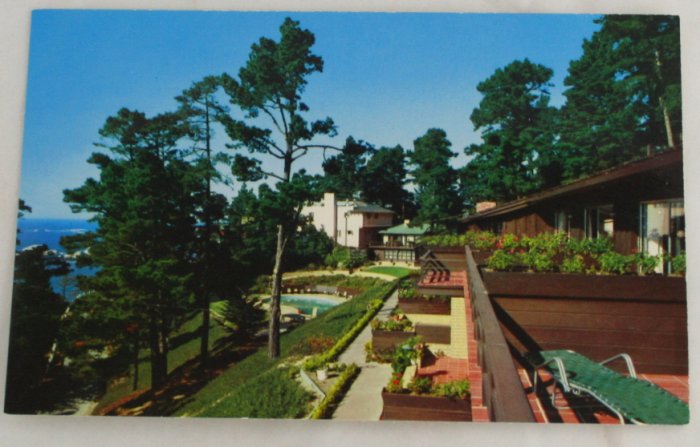"Highlands Inn" VINTAGE POSTCARD Carmel California