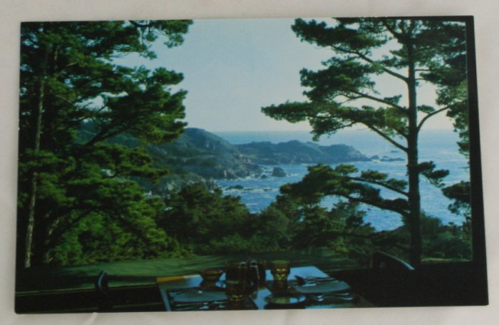 "Highlands Inn" VINTAGE POSTCARD Carmel California