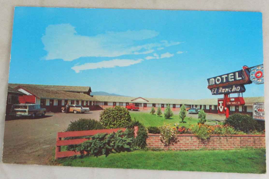 VINTAGE POSTCARD Oregon,Tillamook,El Rancho Motel