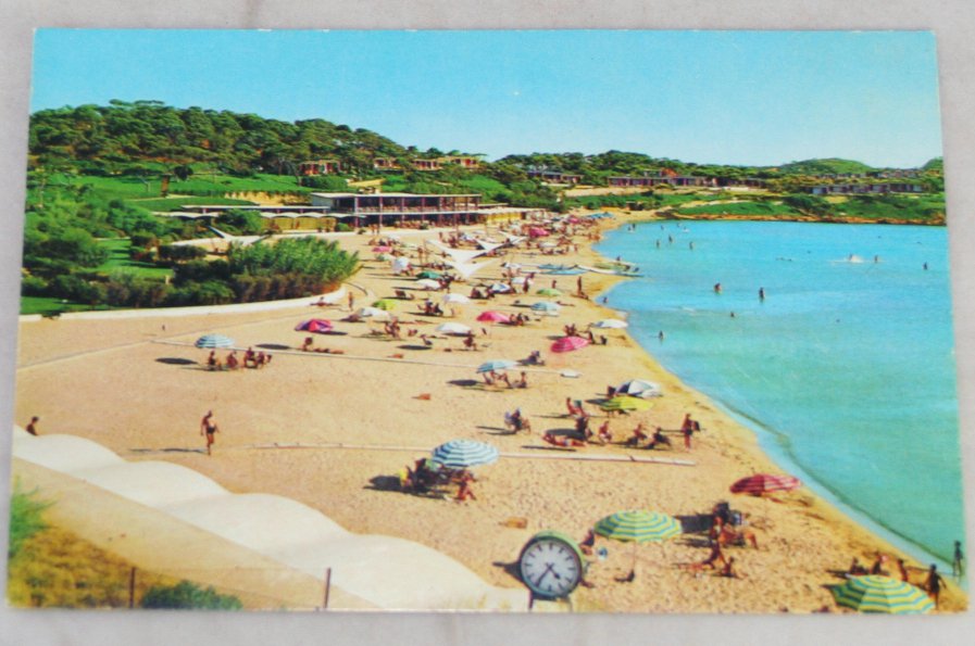 VINTAGE POSTCARD Greece,Vouliagmeni,Astir,Olympic Air