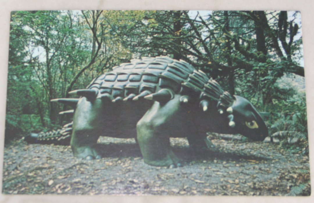VINTAGE POSTCARD Oregon,Prehistoric Gardens,Coast 101