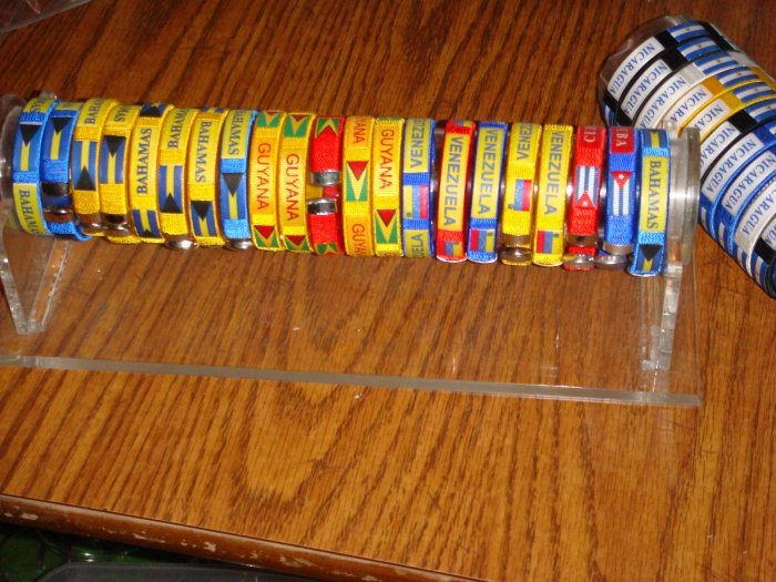 Various Countries Bangle Bracelets