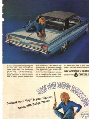 66 Polara Join The Dodge Rebellion 1966 Magazine Ad