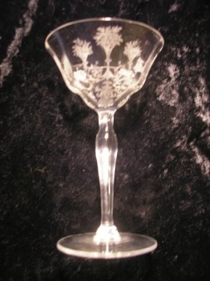 Morgantown Mayfair Etched Galaxy Optic Cocktail Crystal