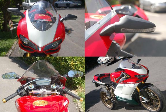 Ducati 1098/848 OEM LED mirrors