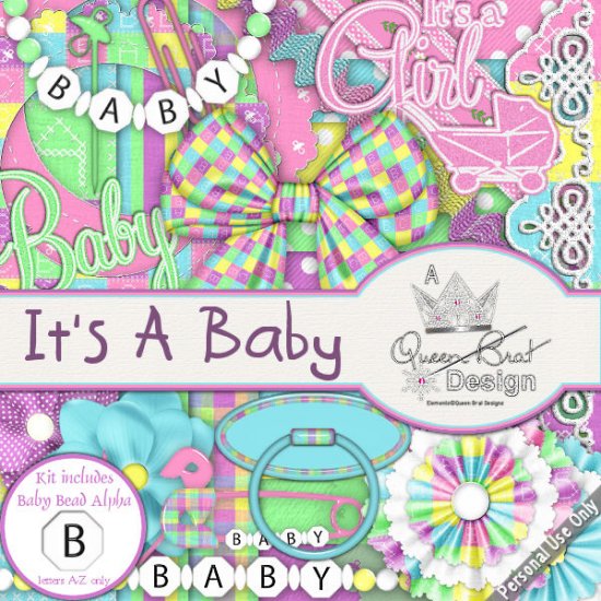 It's A Baby Scrappers Kit