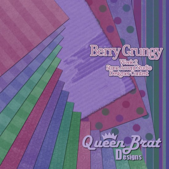 Berry Grungy Scrappers
