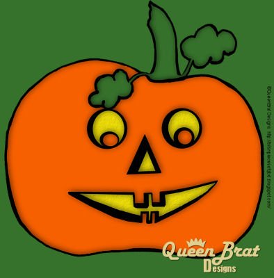 QueenBratDesigns_pumpkinglow