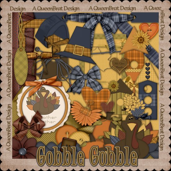 Gobble Gobble Scrappers Kit