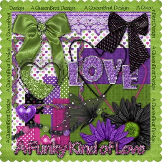 A Funky Kind of Love Scrappers Kit