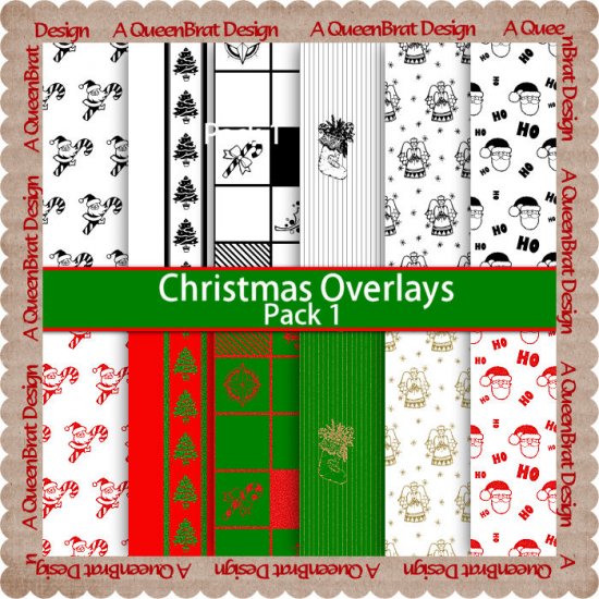 Christmas Overlays Pack 1