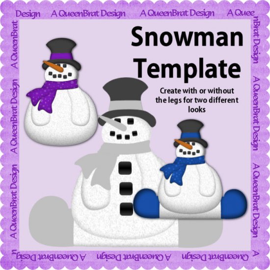 Snowman Template