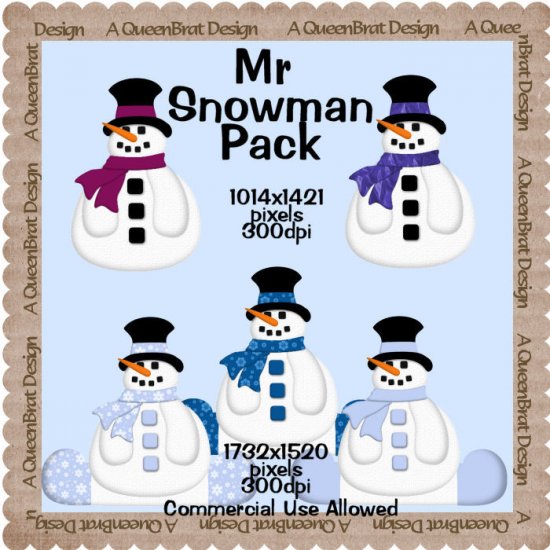 Mr Snowman Pack