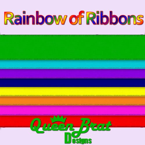 Rainbow of Ribbons