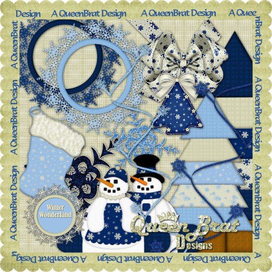 A Winter Wonderland Scrappers Kit