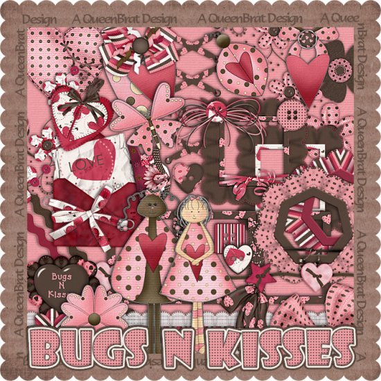 Bugs N Kisses Scrappers Kit