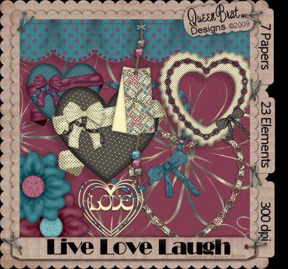 Live Love Laugh Scrappers Kit