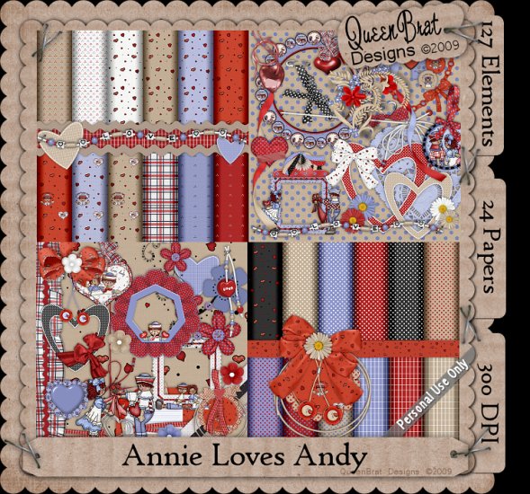 Annie Loves Andy Scrappers