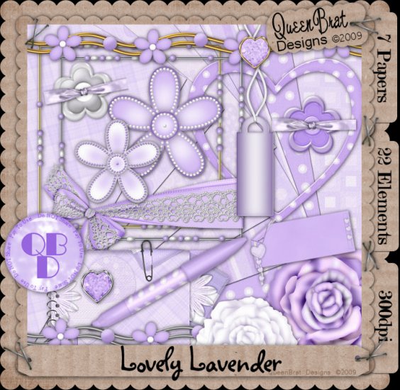Lovely Lavender Scrappers