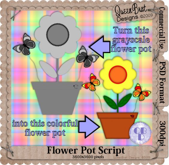 Flower Pot Template