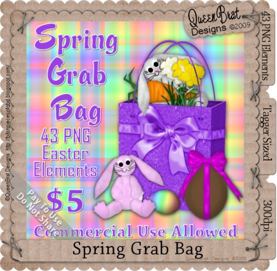 Spring Grab Bag Tagger Size