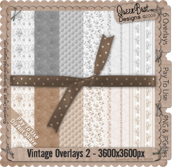 Vintage Overlays Pack 2-Scrapper