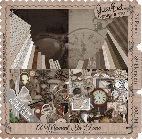A Moment In Time Scrapper