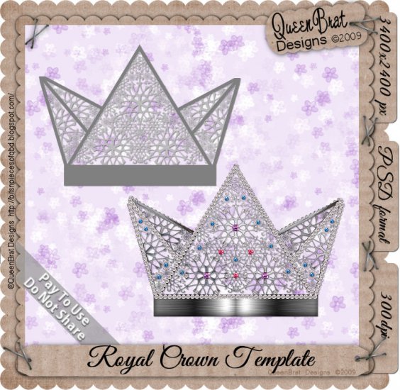 Royal Crown Template
