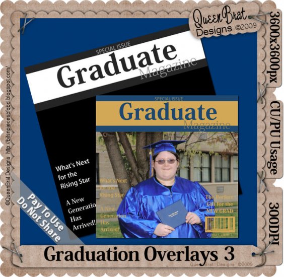 Graduation Overlay Pack 3