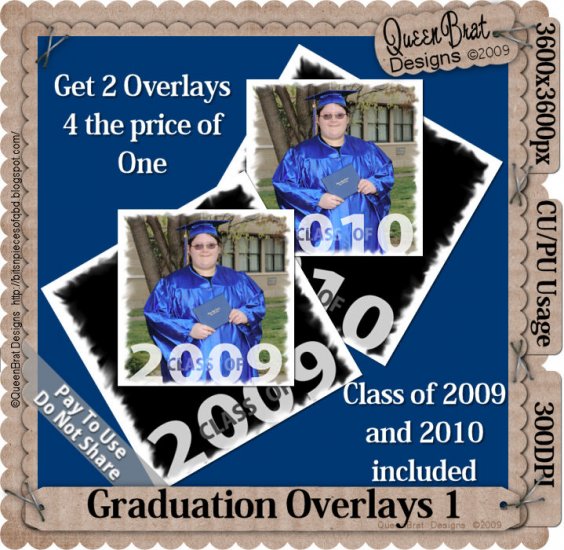 Graduation Overlay Pack 1