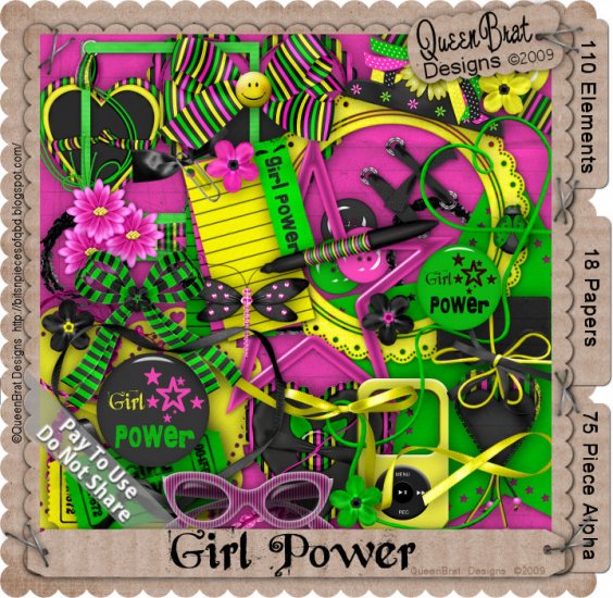 Girl Power Scrapper Kit