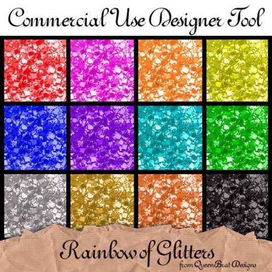 Rainbow of Glitters