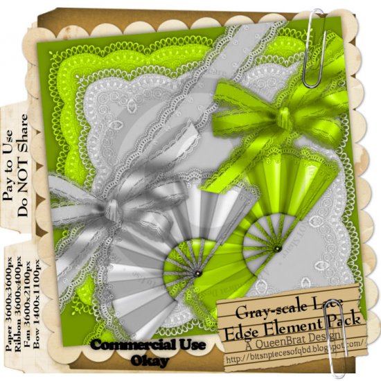 Laced Edges Element Pack