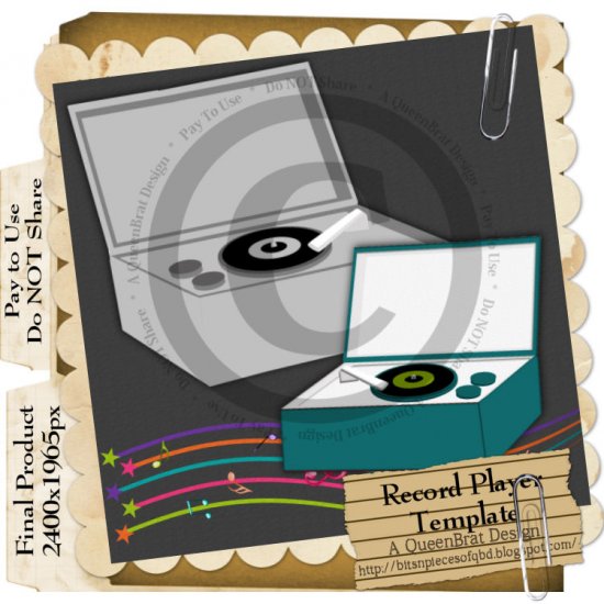 Record Player Template