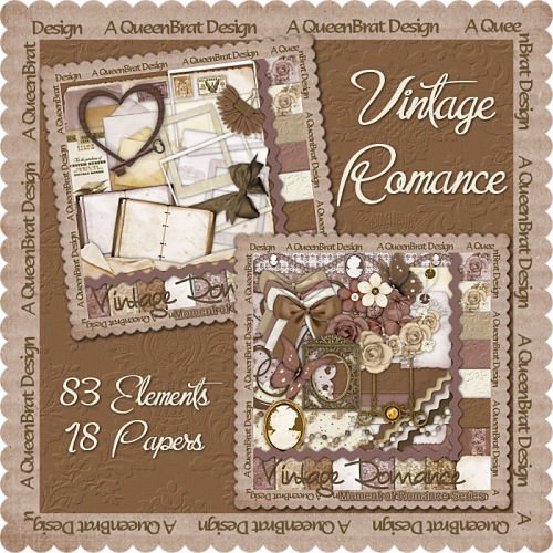 Vintage Romance Scrappers