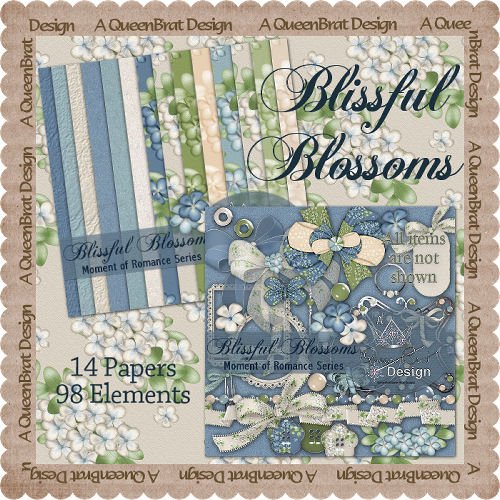 Blissful Blossoms Scrappers Kit