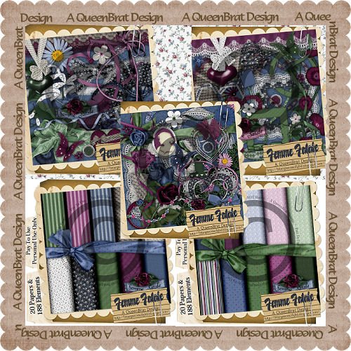 Femme Fatale Scrapper Kit