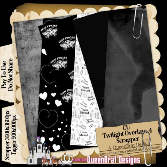 Twilight Overlays Pack 4 Scrapper