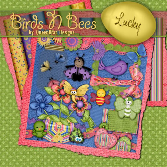 Birds N Bees Scrappers Kit