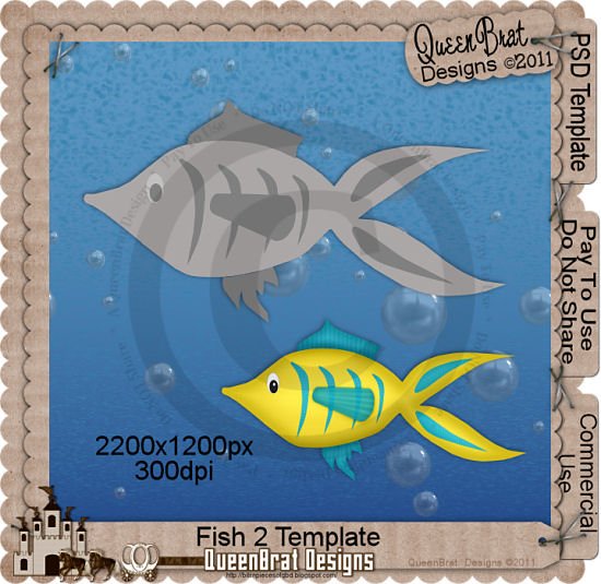 Fish 2 Template
