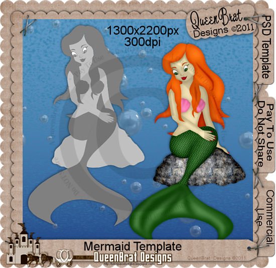 Mermaid Template