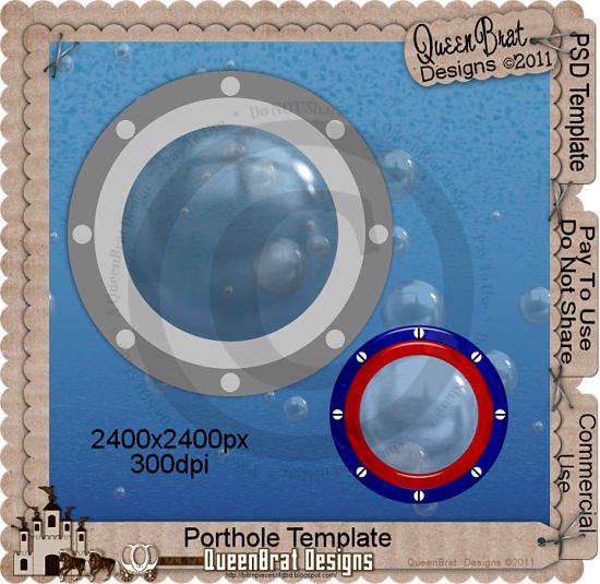 Porthole Template