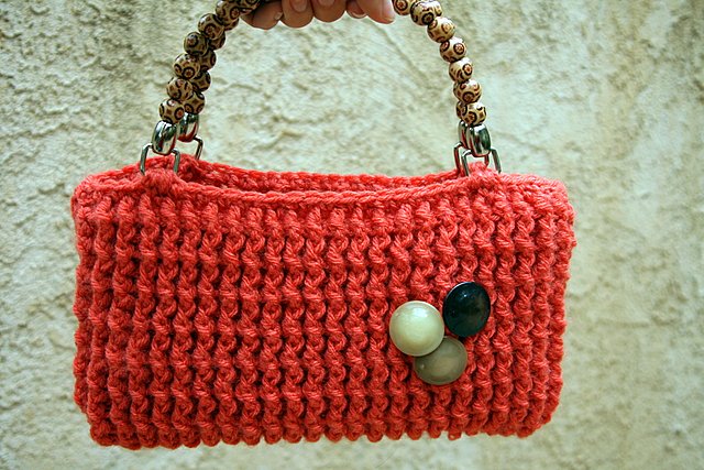 Salmon handbag
