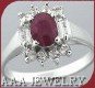 Red Ruby Ring Free Shipping