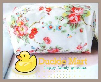 Cath Kidston Bleached Summer Blossom Cosmetic Bag